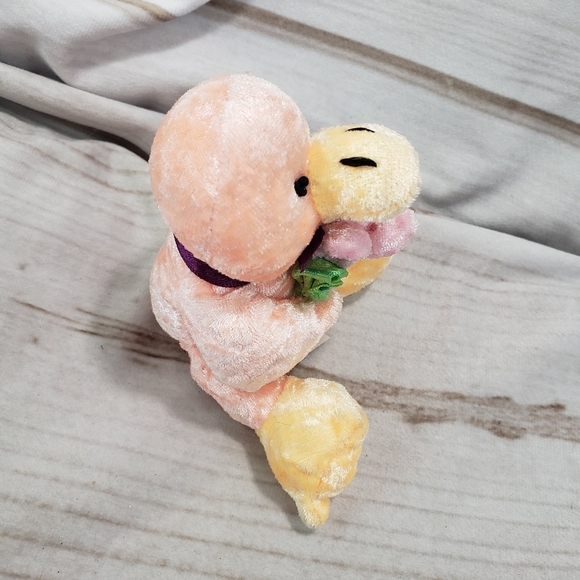 Vintage Dan Dee Patsy Duck Crushed Velvet Plush Stuffed Toy Mini 4 Inch 80s - Picture 3 of 10